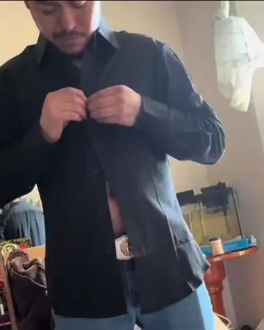 Mark J. wearing the Flex Weave Shirt